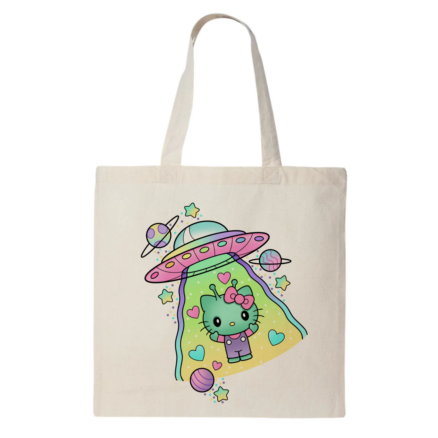 Kitty Abduction - Tote Bag