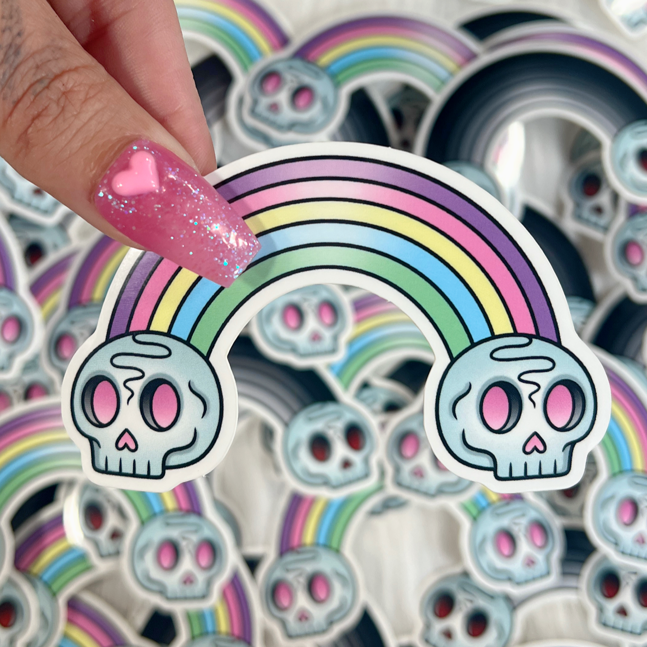 Death Rainbow - Sticker