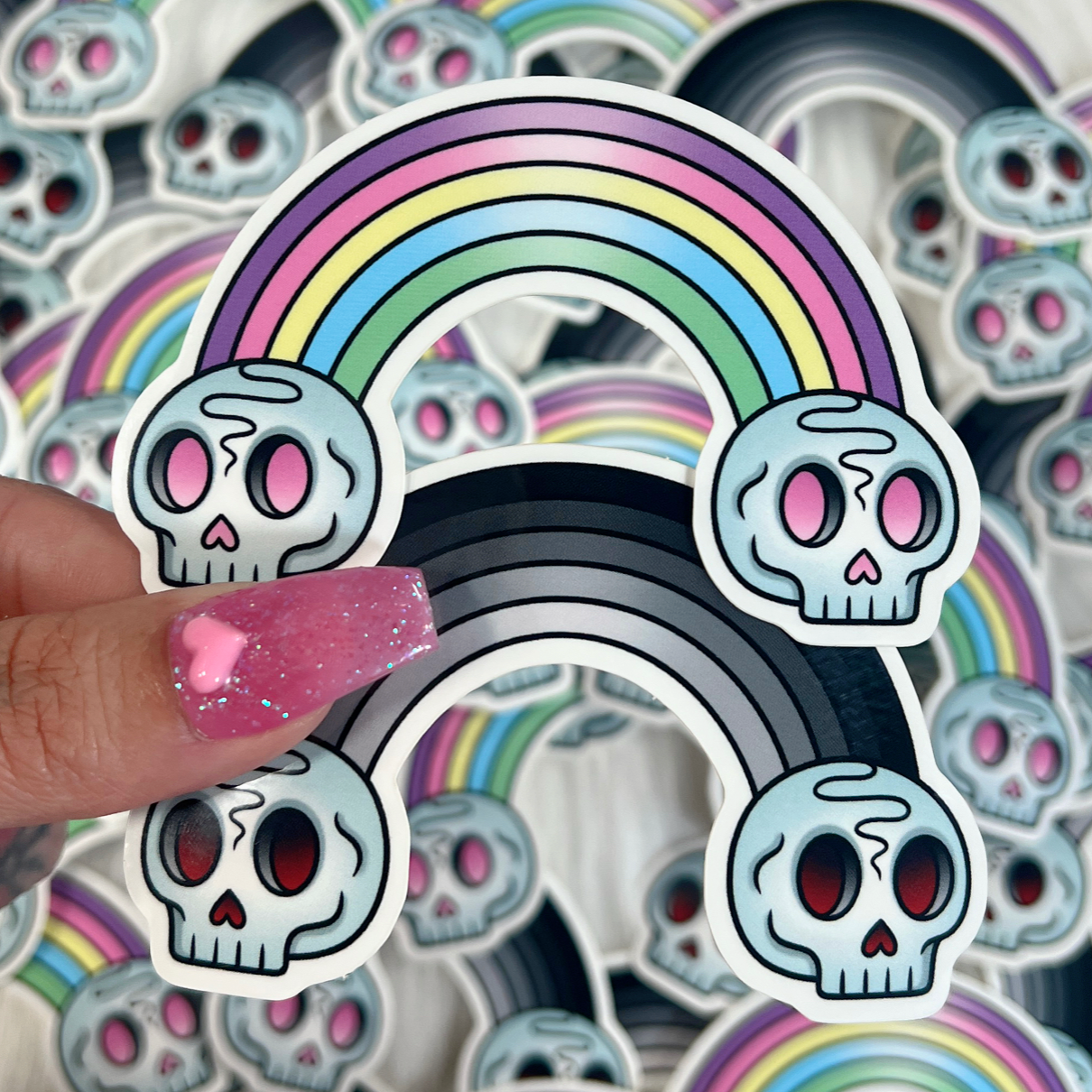 Death Rainbow - Sticker