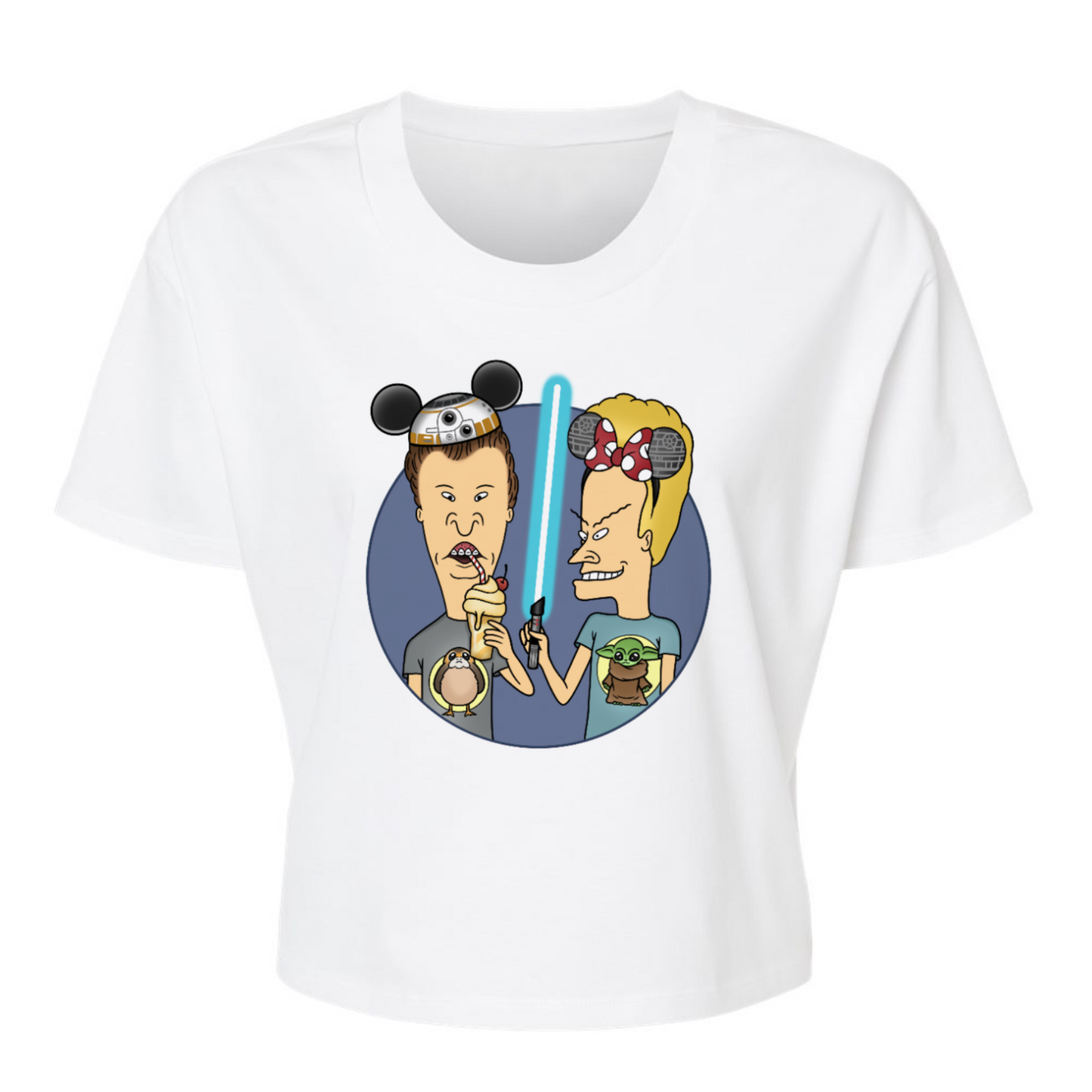 Rise of the Cornholio - Alternative Women's Crop Tee *NEW STYLE*