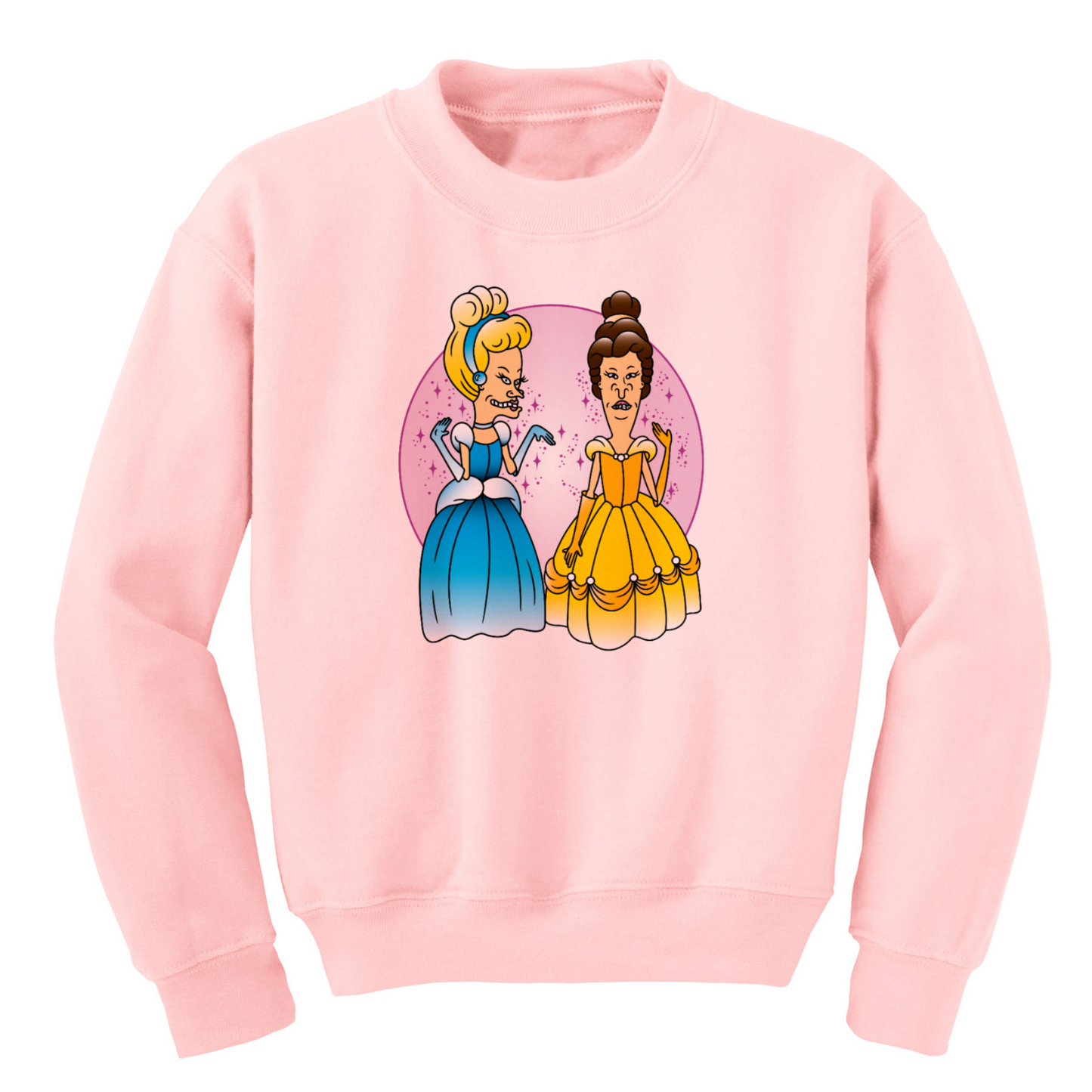 Princess Dudes - Men's/Unisex Crewneck Sweatshirt