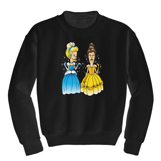 Princess Dudes - Men's/Unisex Crewneck Sweatshirt