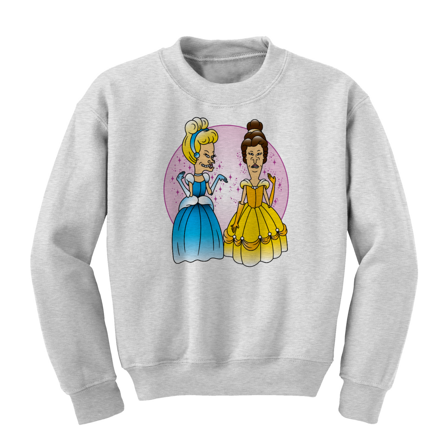 Princess Dudes - Men's/Unisex Crewneck Sweatshirt