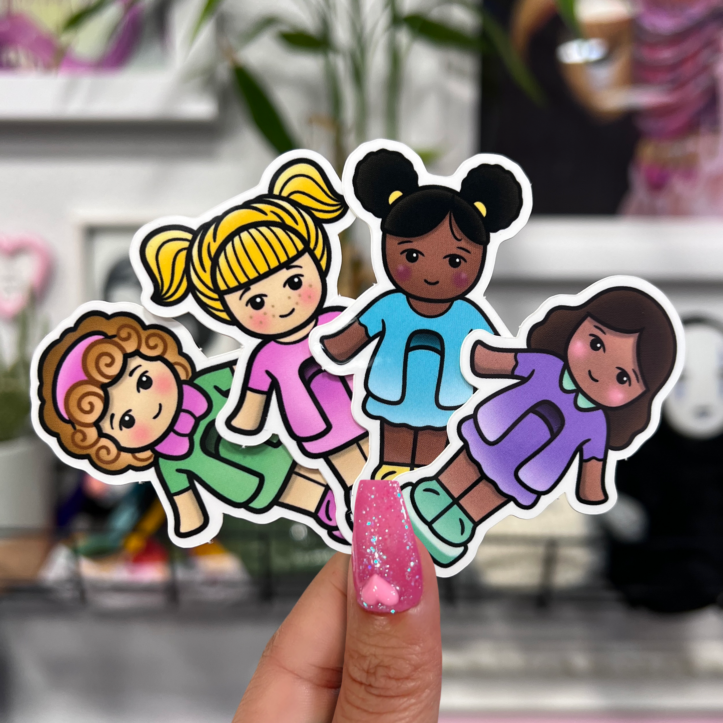 Polly Pocket Dolls - Sticker