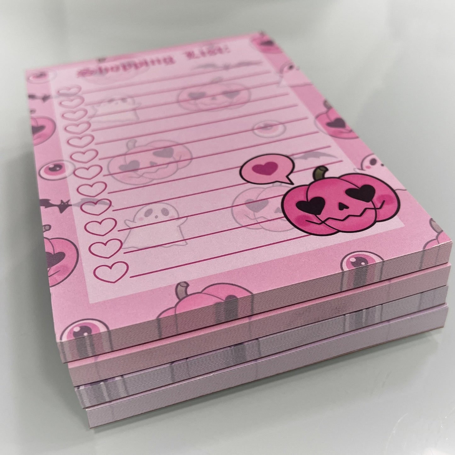 Kawaii Halloween - Shopping List - Notepad